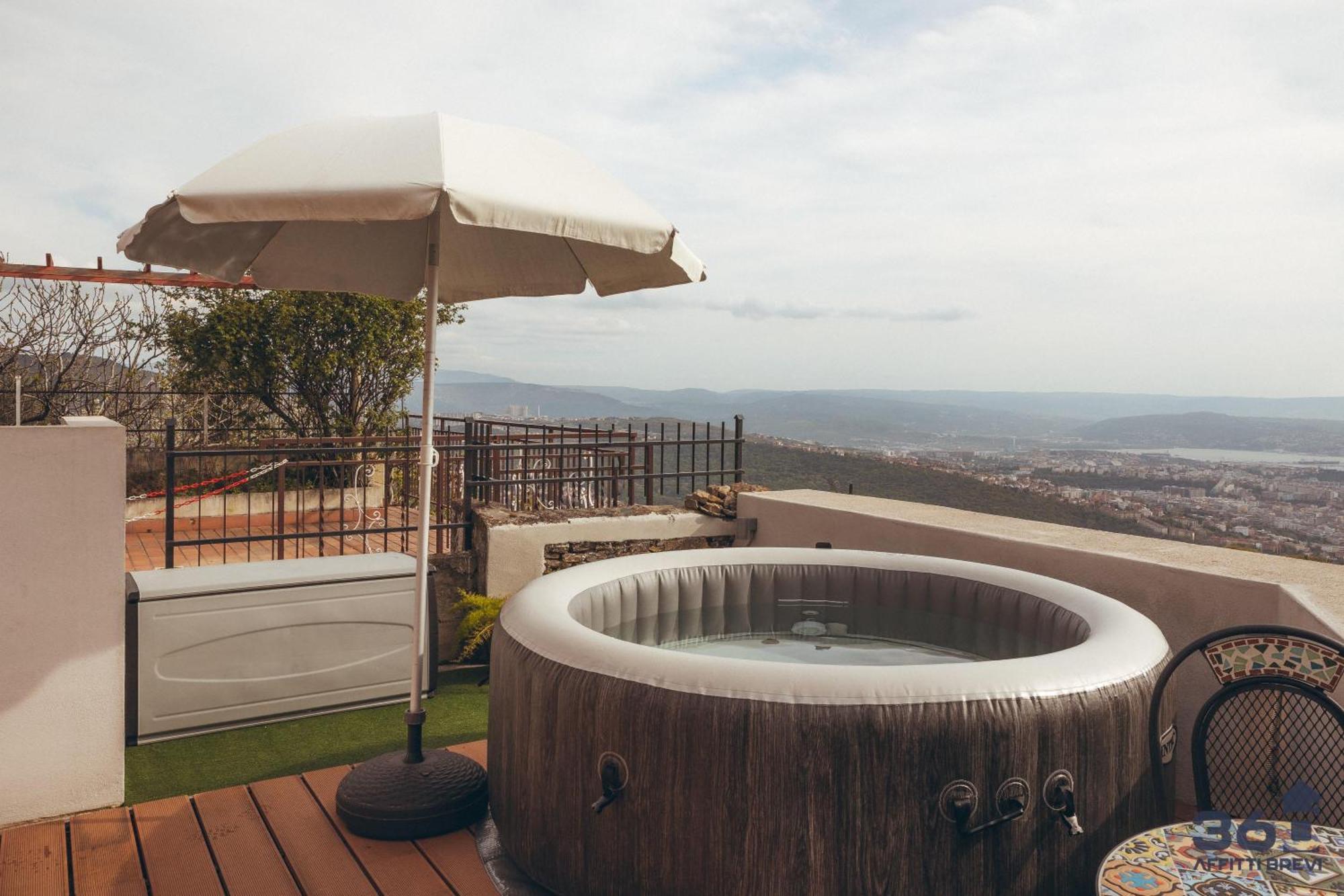 Trieste 10Min Dal Centro Villa Privata Con Jacuzzi المظهر الخارجي الصورة